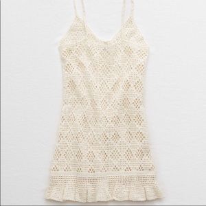 Aerie Crochet Tank Dress-NWT-Lg.